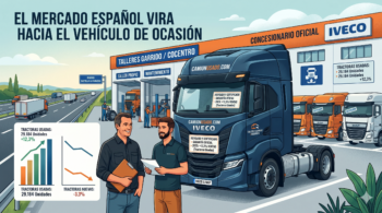 El camión usado supera al nuevo en España